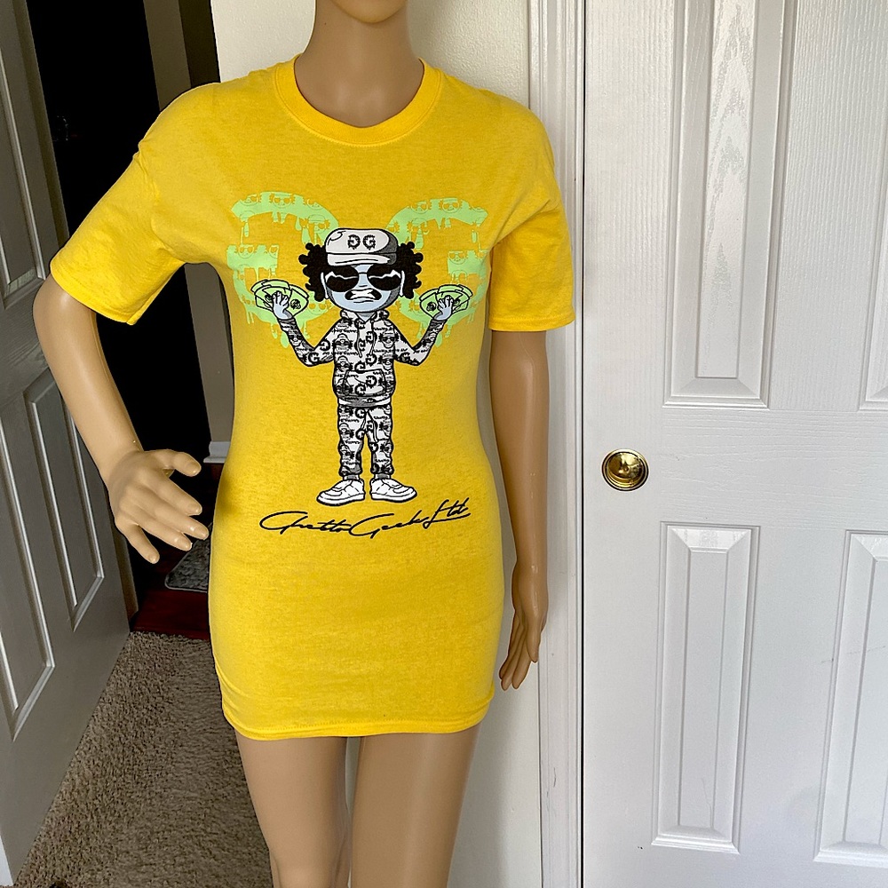 NEW 2023 Women’s Ghetto Geek Ltd T-Shirt Mini Dress